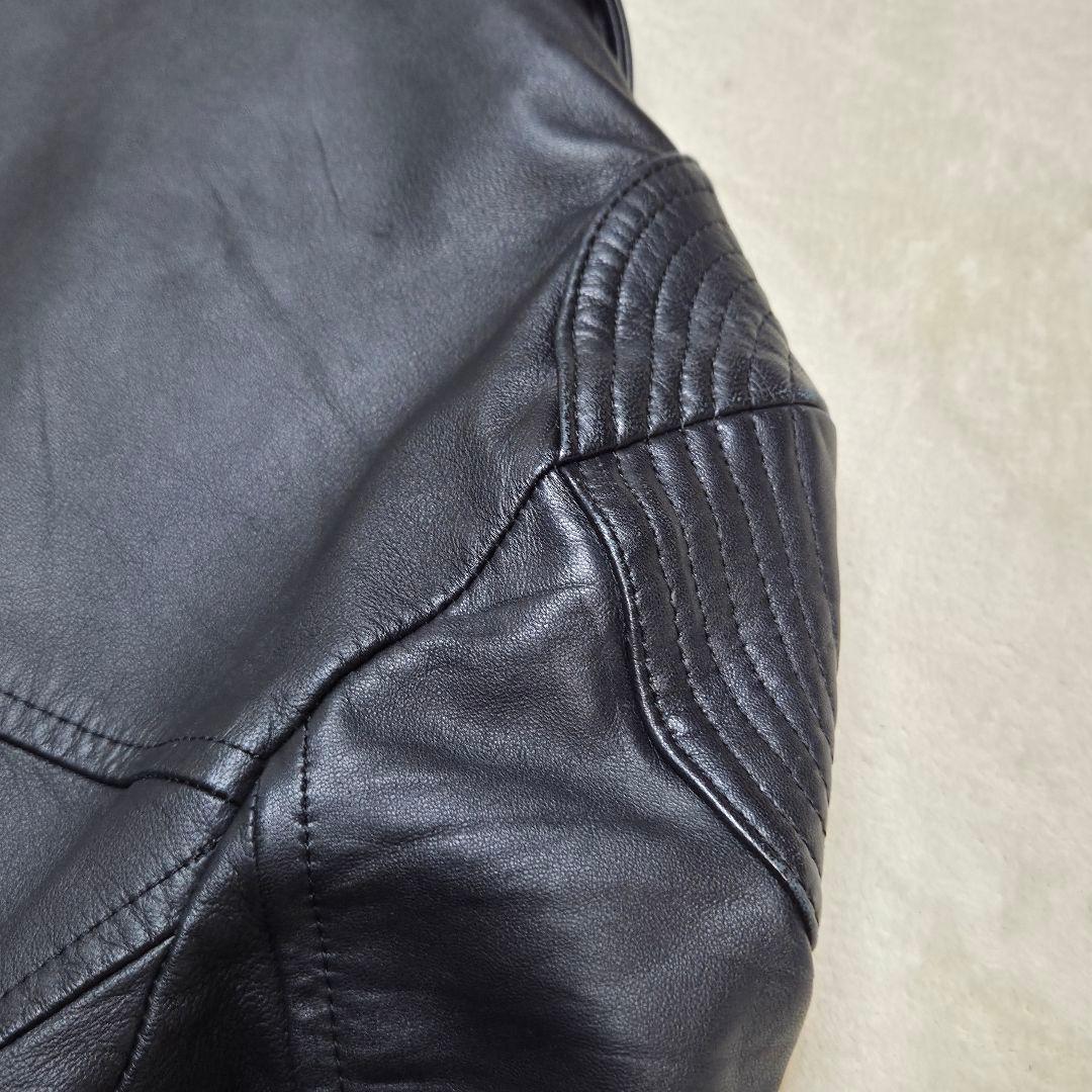 Paul Smith ポールスミス　ダブルライダースジャケット　ラムレザー　L