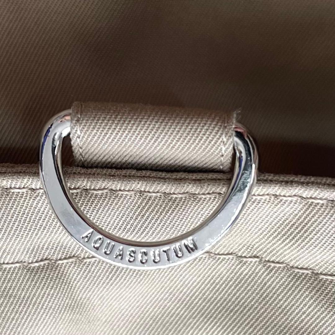 【極美品】Aquascutum　トレンチコート　ブルーライナー付き　4　Sサイズ