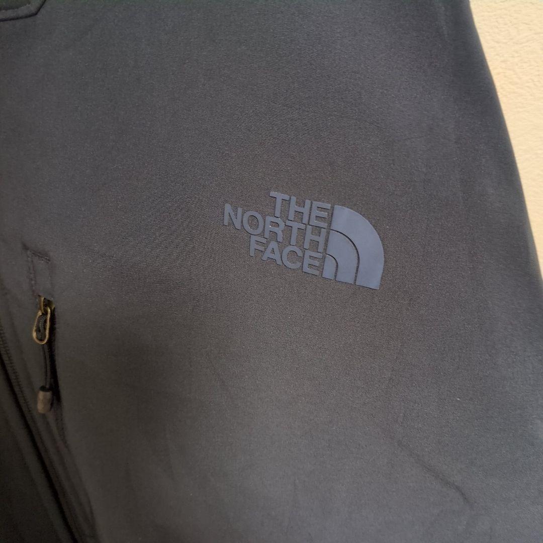 G5【US輸入】ノースフェイス　ソフトシェルジャケット【メンズXXXL】ネイビー