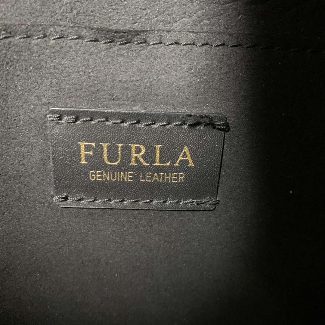 ️良品★FURLAフルラ★コスタンザ 巾着バケットトートバッグ 大容量A4収納可