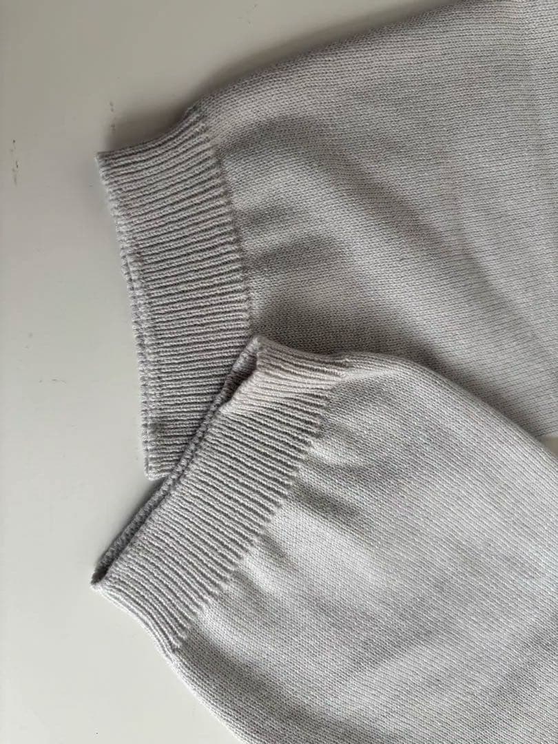 2024AW マーガレットハウエル　コットンカシミヤ　オフタートル　トップス