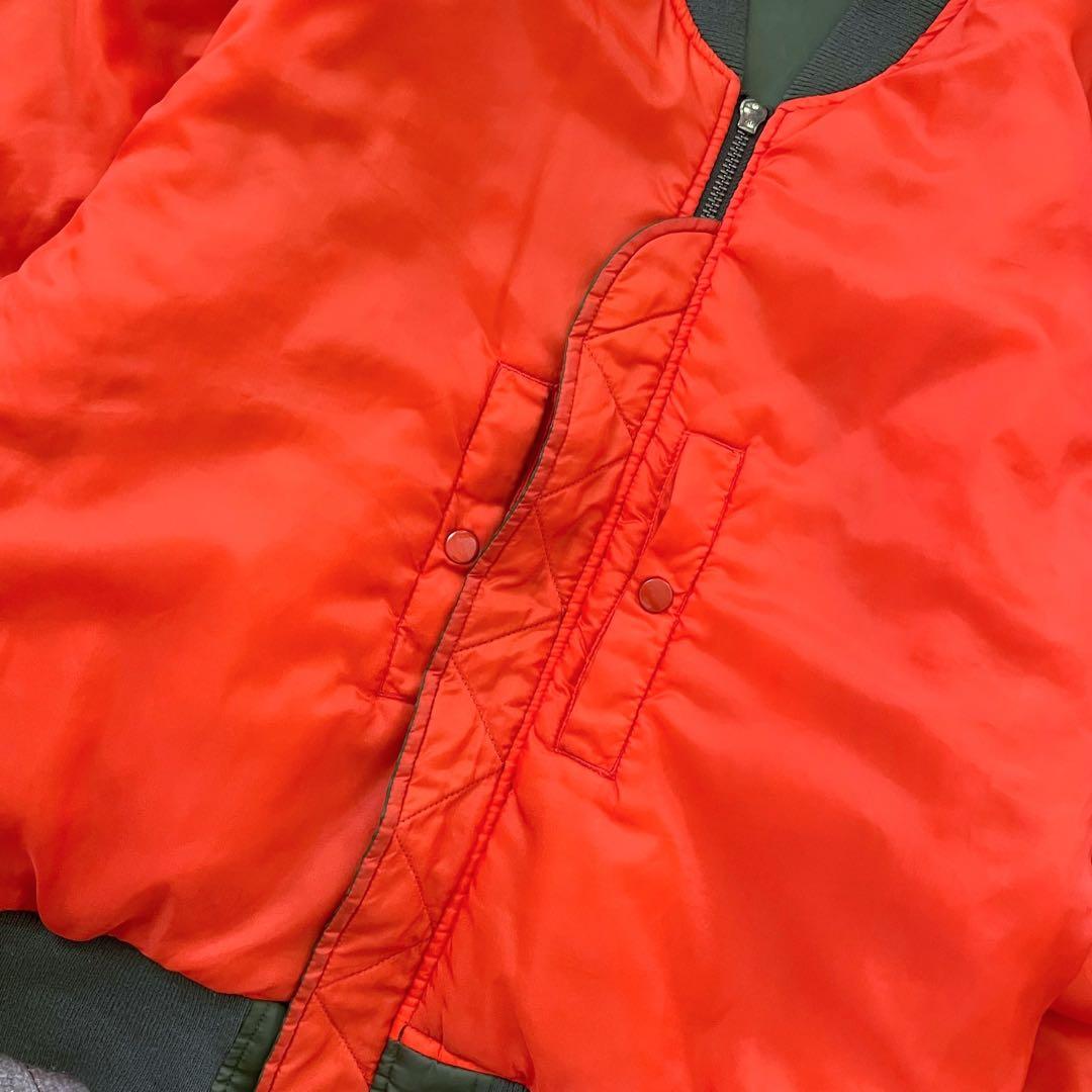 【Remake】Vintage 90s MA-1 フライトジャケット ワッペン付