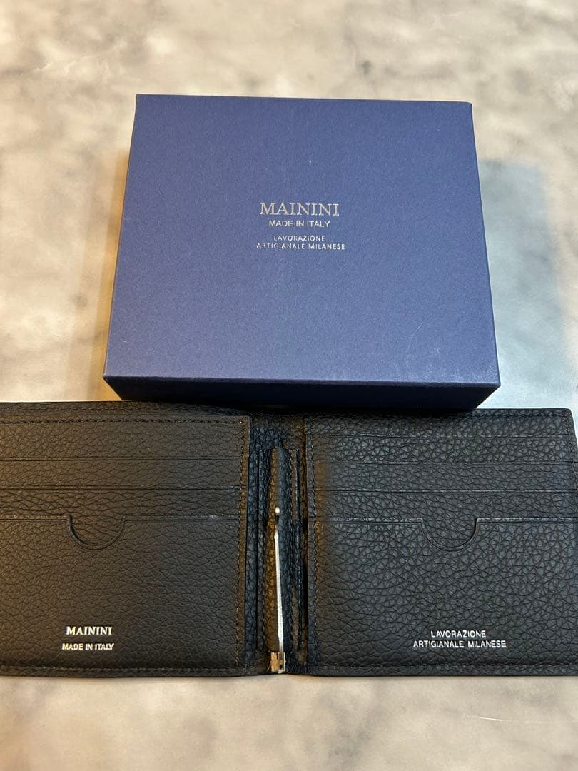 最終値下　MAININI マイニーニ　マネークリップ　財布
