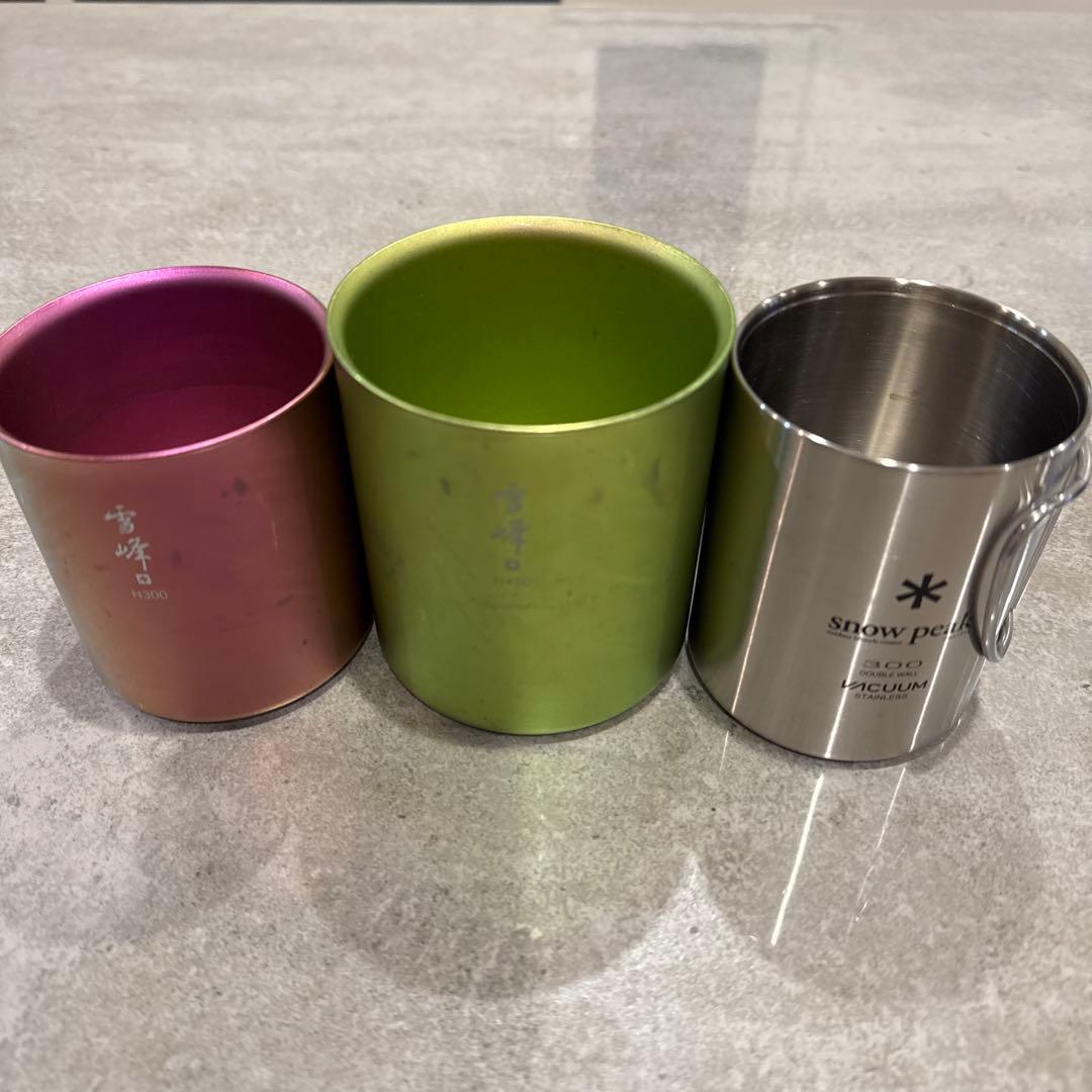 スノーピーク　マグカップセット