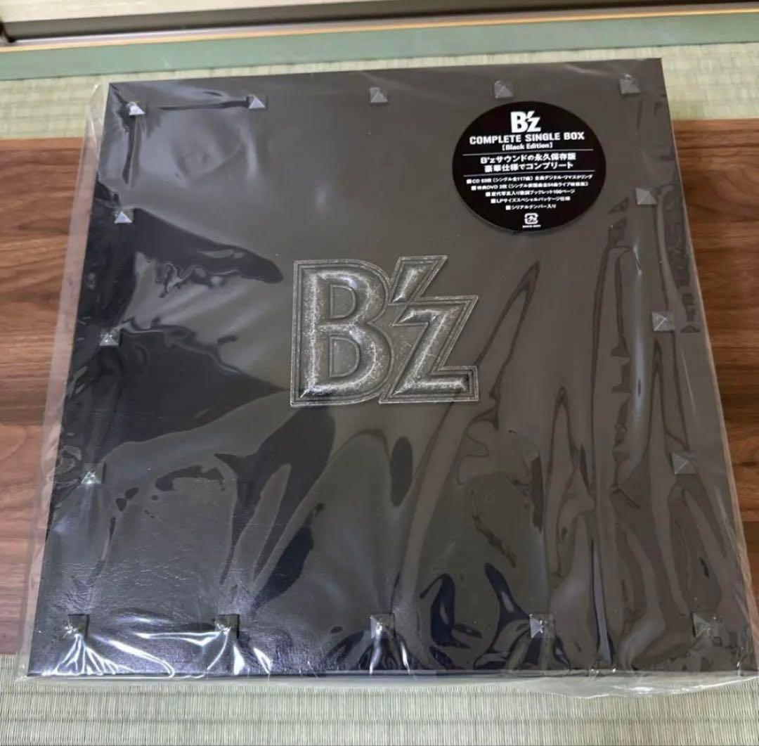 B'z コンプリートシングルBOX BlackEdition 53CD+2DVD