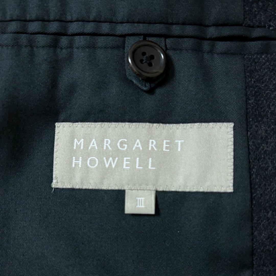【MARGARET HOWELL】美品 マーガレットハウエル ウールコート