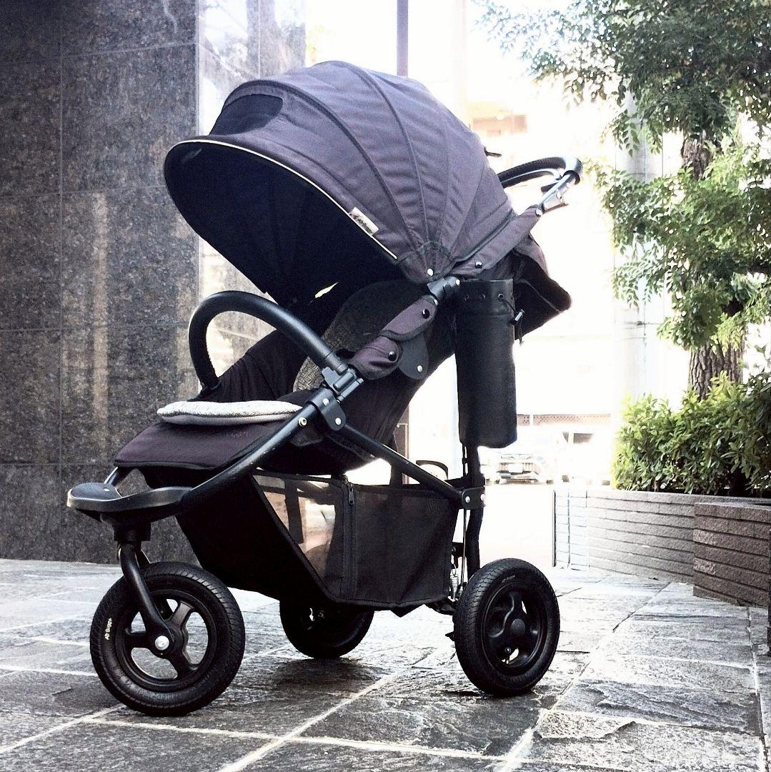 エアバギー　ココプレミア　フロムバース　アースブラック　レインカバー付