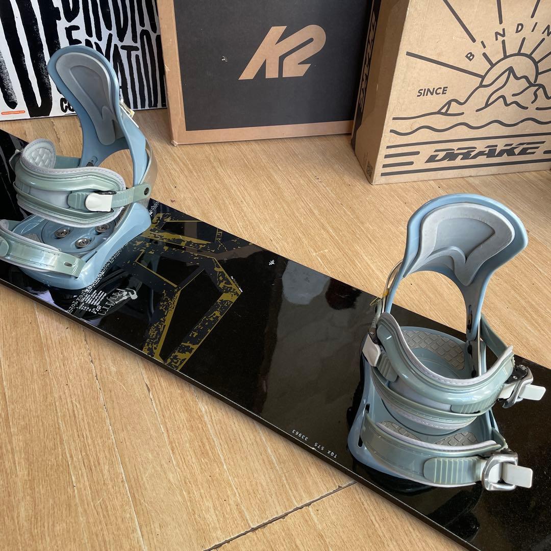 TORQREX　良質国産スノーボードセットOGASAKA製　MORROWバイン付
