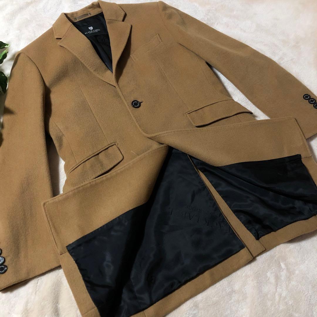 ☆K☆美品　ブラックレーベルクレストブリッジ　ラムウール　チェスター