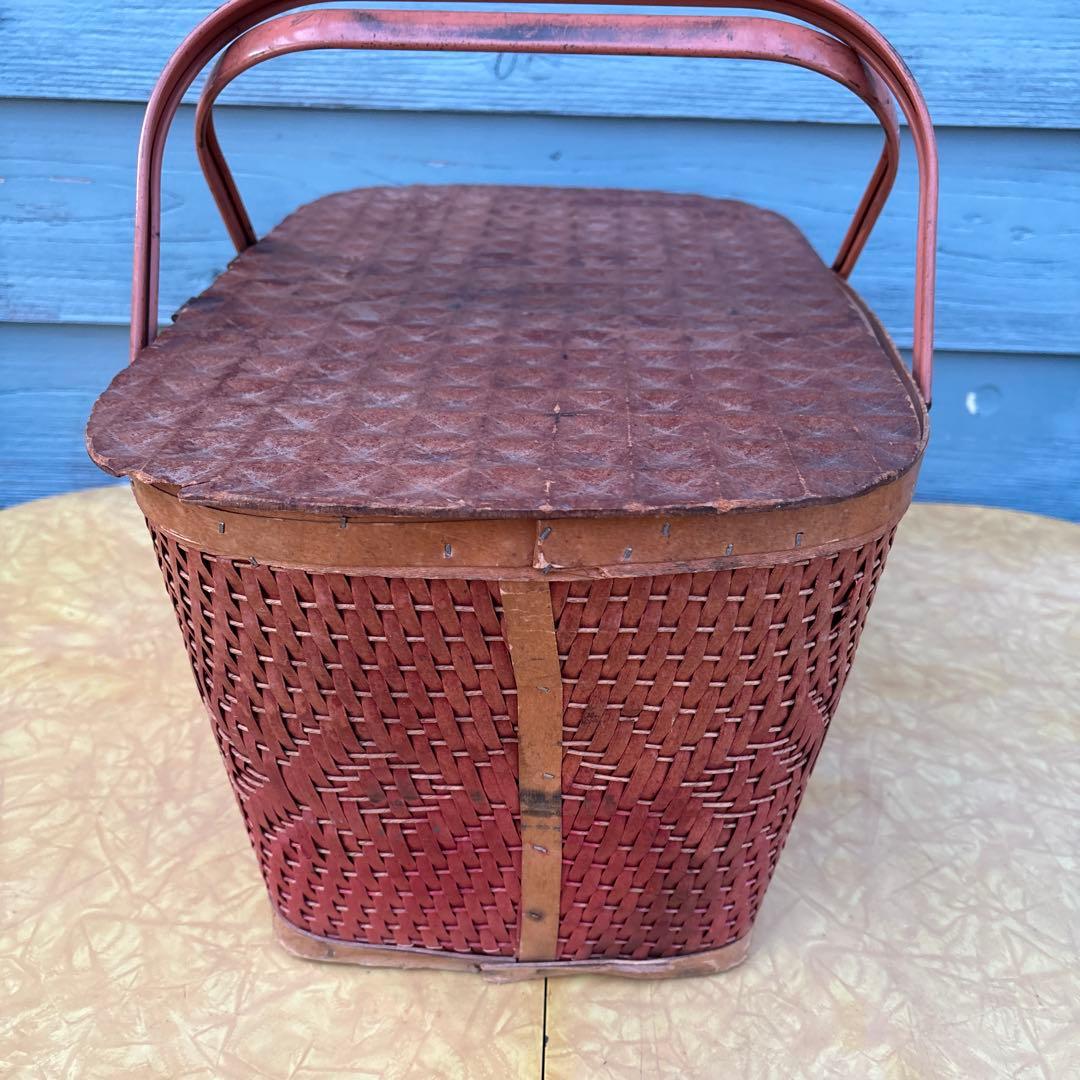 USA VINTAGE 60s REDMAN ピクニックバスケット
