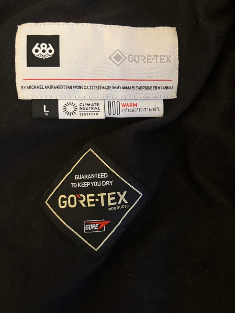 686 GORE-TEX Core shell ピンク　ジャケット