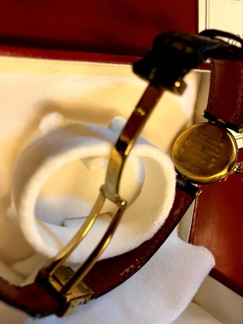 早い者勝ち⭐︎本物保証⭐︎超素敵Cartier マストヴァンドーム　＆おまけつき