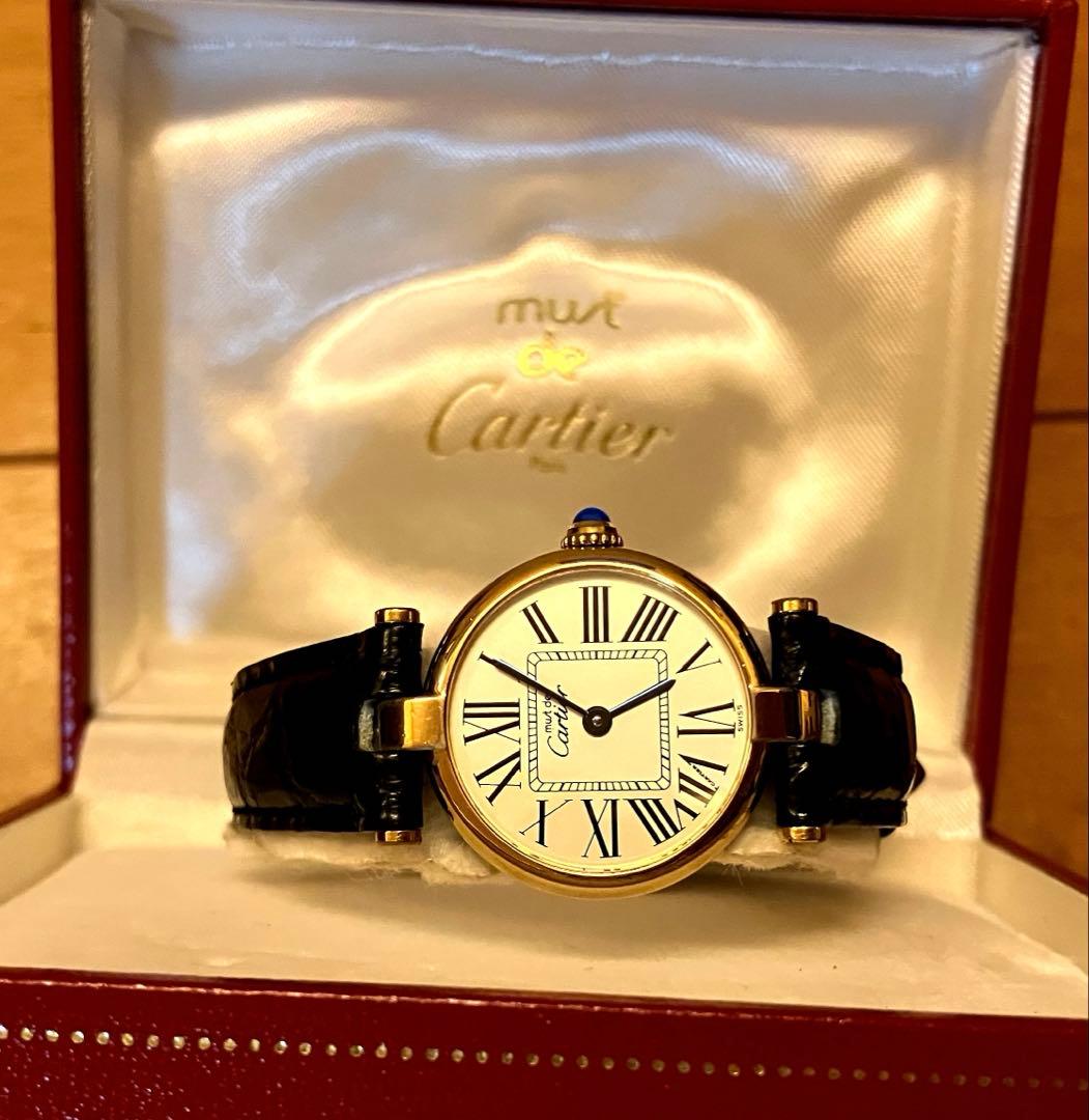早い者勝ち⭐︎本物保証⭐︎超素敵Cartier マストヴァンドーム　＆おまけつき