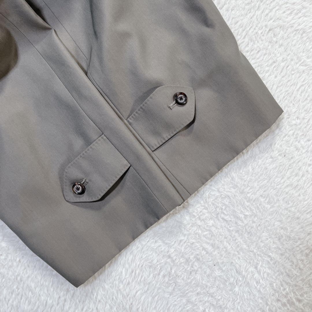 高級✨バーバリーロンドン ステンカラーコート ウール カシミヤ ライナー カーキ