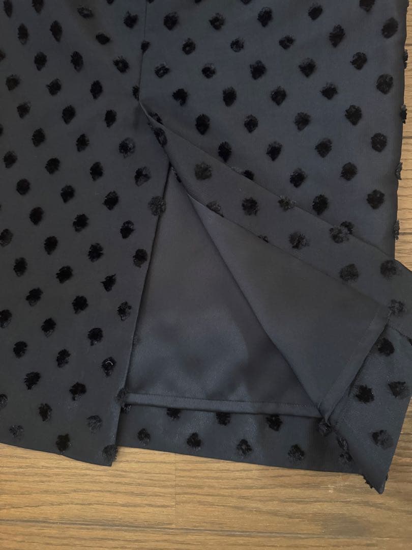 【タグ付き新品】UNITEDARROWS ドットカットジャガードタイトスカート