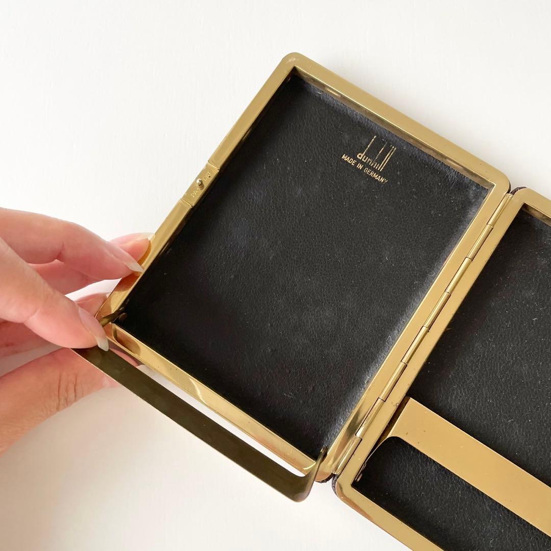 【極美品】dunhill ダンヒル メンズ シガレットケース ポーチ 小物入れ