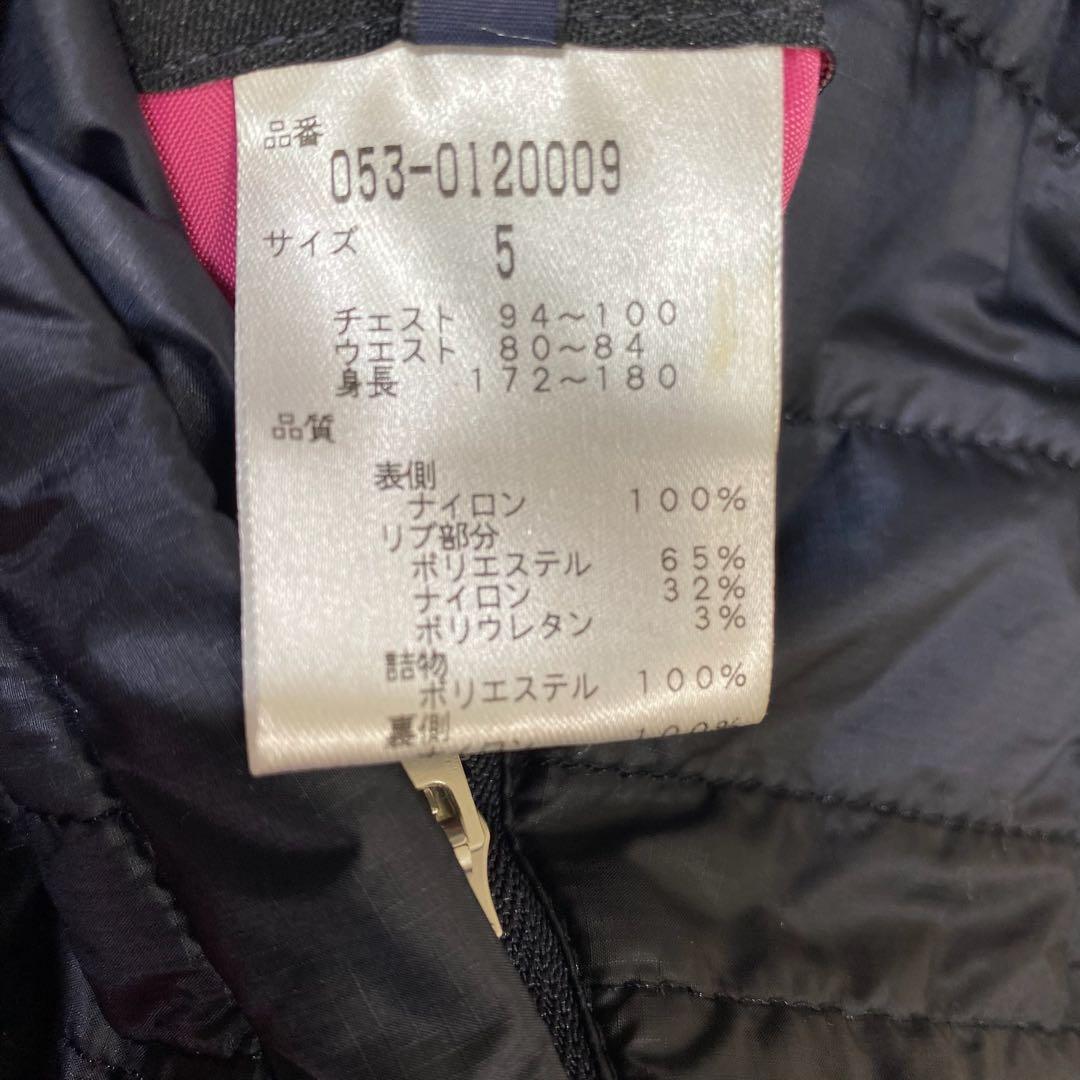 パーリーゲイツ　ゴルフウェア　2way ジャケット　ネイビー　5