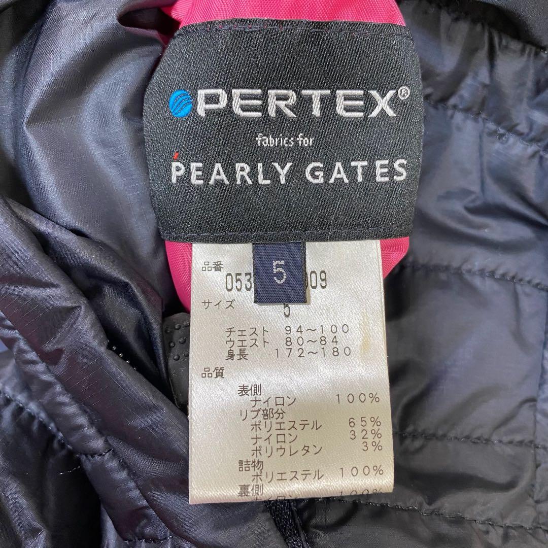 パーリーゲイツ　ゴルフウェア　2way ジャケット　ネイビー　5