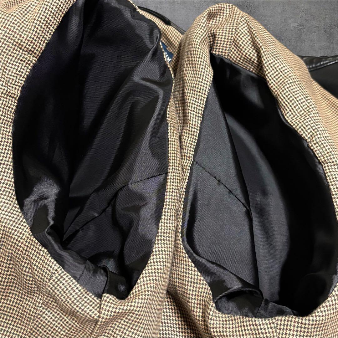 希少 90s ポロラルフローレン レザージャケット M ブラック ホースロゴ刺繍