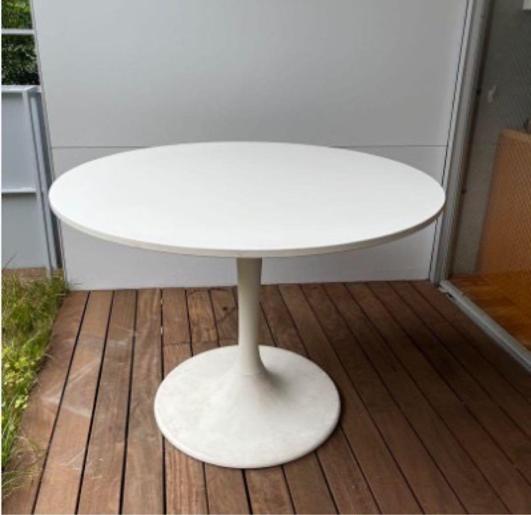 【m】IKEA DOCKSTA ラウンドテーブル