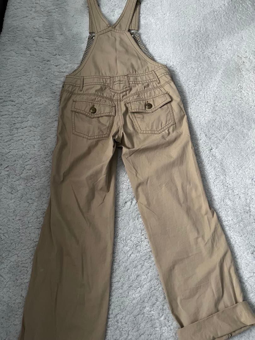 Burberry Blue Label ベージュサロペット