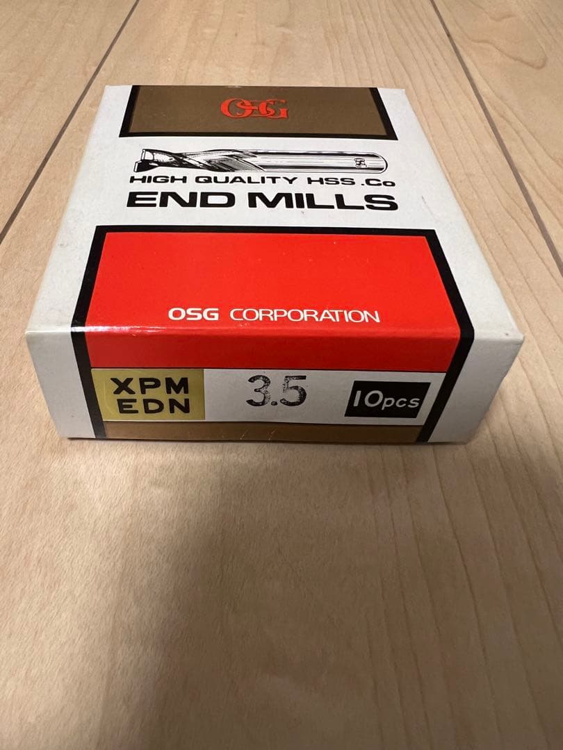 (新品)粉末ハイスエンドミルXPM 2刃 刃径3.5mm XPM-EDN 10本