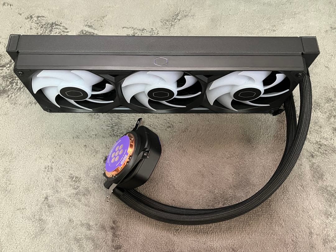 PC用ファン・クーラー MasterLiquid 360 Atmos II LCD ARGB