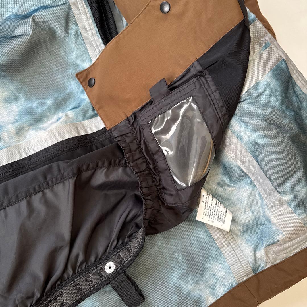 ブラウン ナイロン ジャケット ウィンタースポーツ用スノーボード　スキー　ウェア