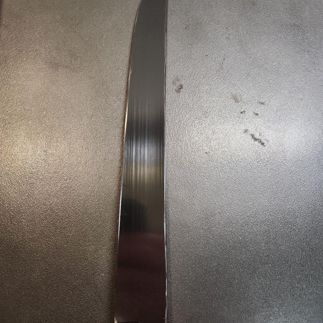 最終値下げ　梵静刃物V金10号　先丸包丁　柳刃　9寸　黒檀八画柄