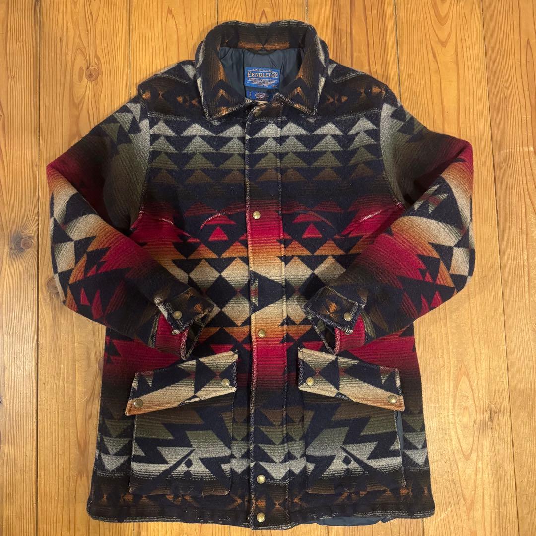 Pendleton ペンドルトンコートウール アメリカ製 チーフジョセフ