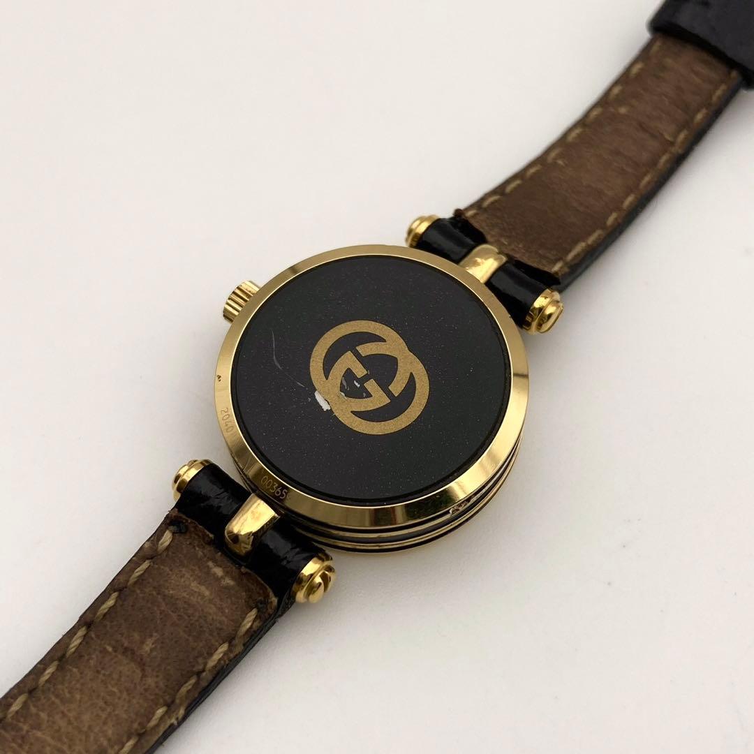 【稼働品】グッチ クォーツ 腕時計 2040L 新品電池