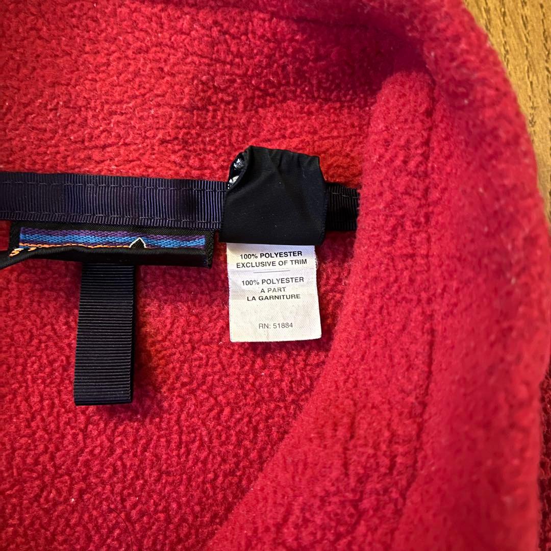 90s USA製 patagonia シンチラ フリースジャケット Lsize