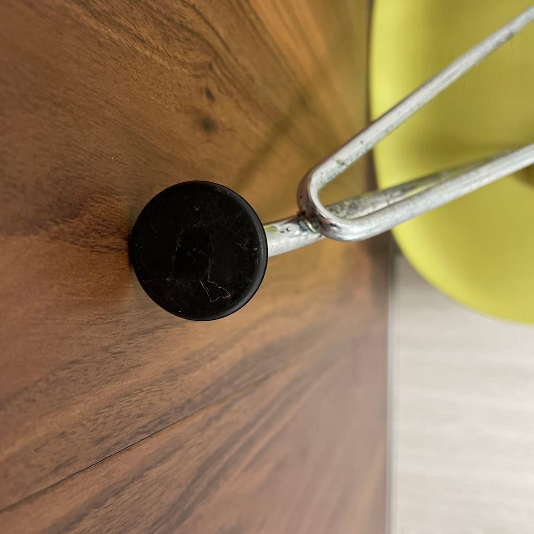 イームズ　プラスチック　シェルサイドチェア　ライムグリーン