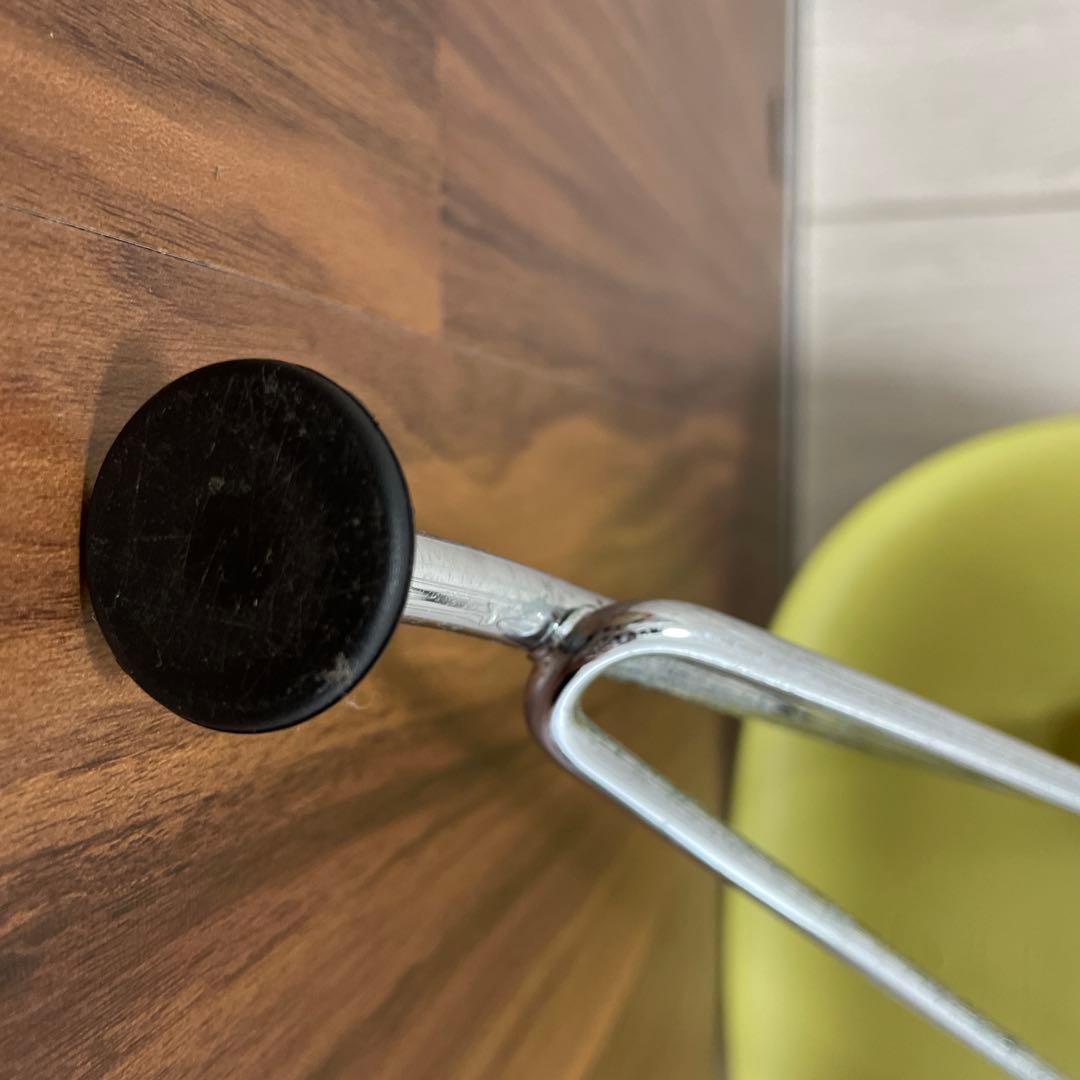 イームズ　プラスチック　シェルサイドチェア　ライムグリーン