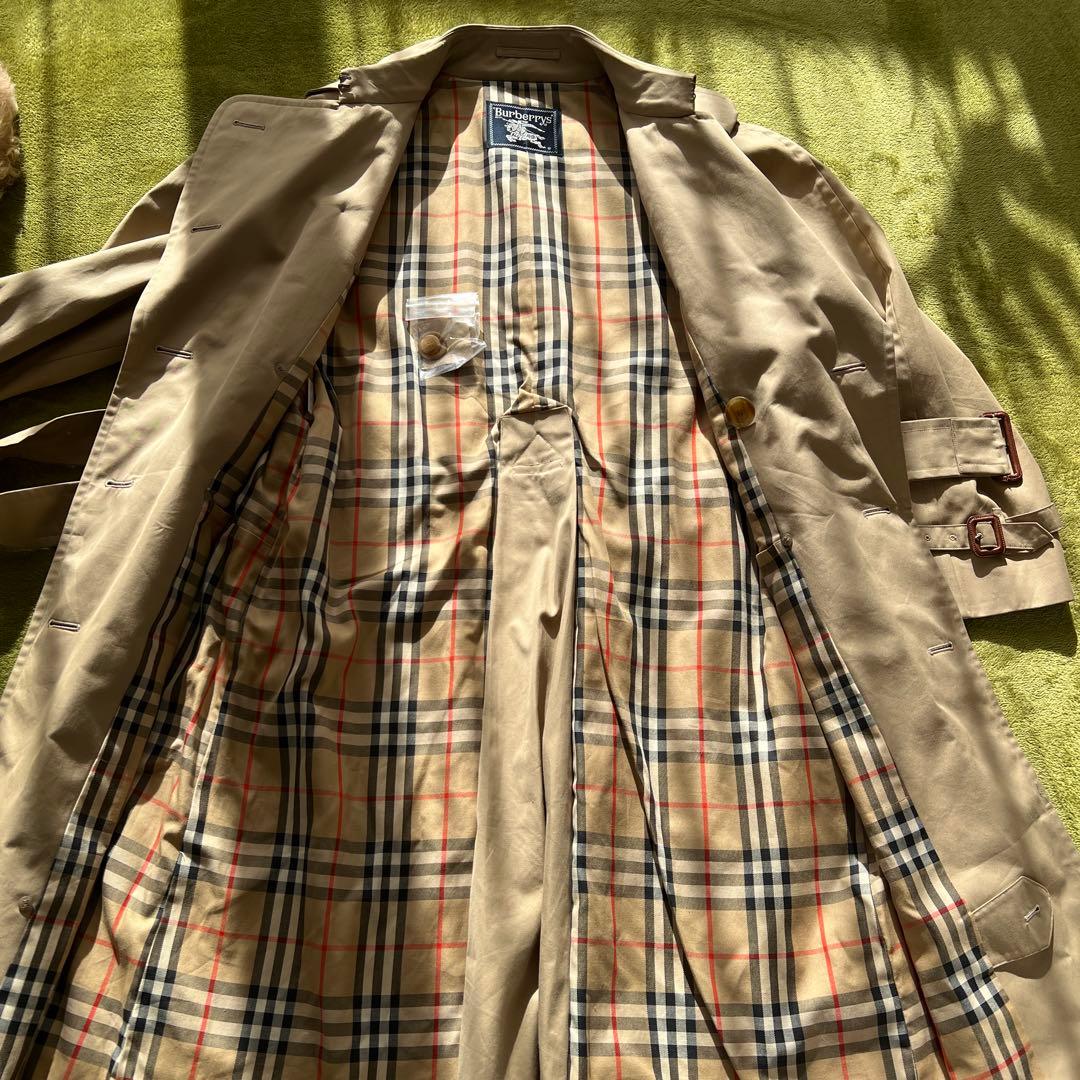 ⭐️バーバリー　　Burberry トレンチコート　メンズ　　⭕️美品です Mサイズ
