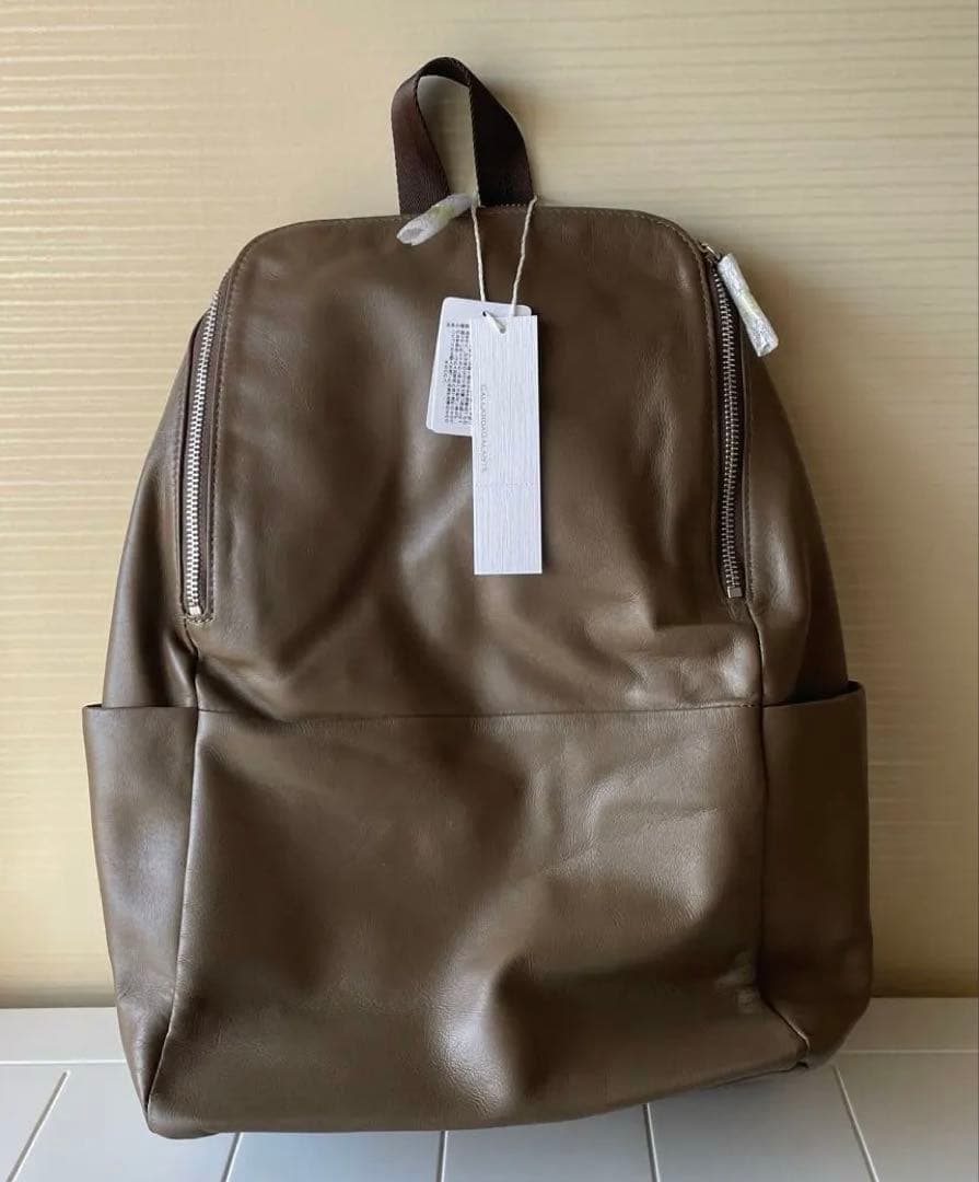 新品⭐︎GALLARDAGALANTE レザーリュック ブラウン