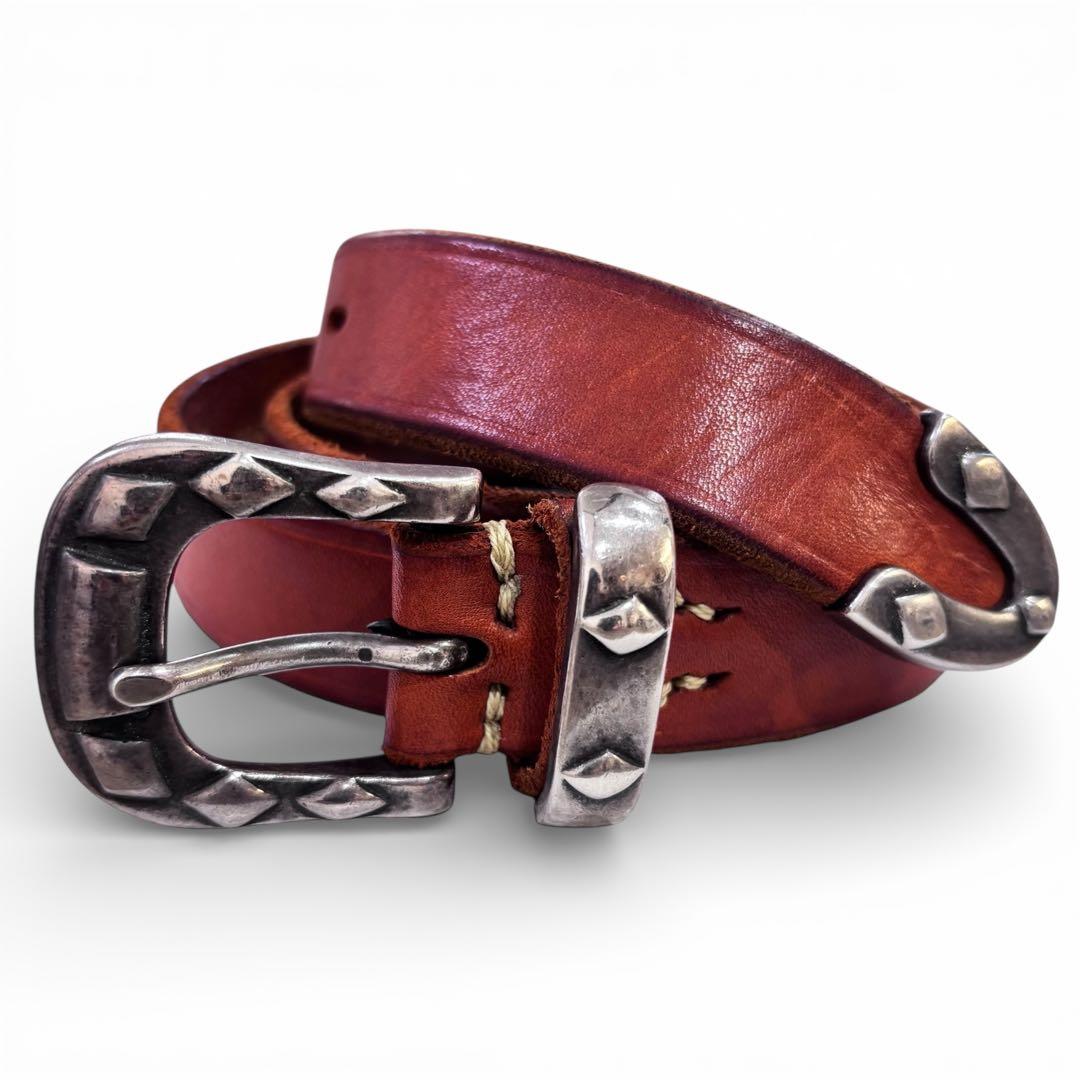 一生モノ◎Vintage Works レザーベルト DH5740 ブロンズ 33