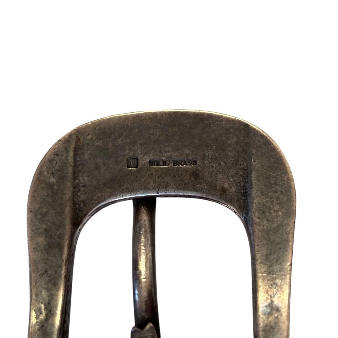 一生モノ◎Vintage Works レザーベルト DH5740 ブロンズ 33