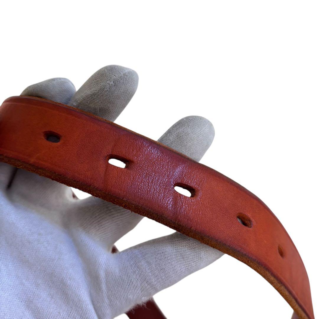 一生モノ◎Vintage Works レザーベルト DH5740 ブロンズ 33