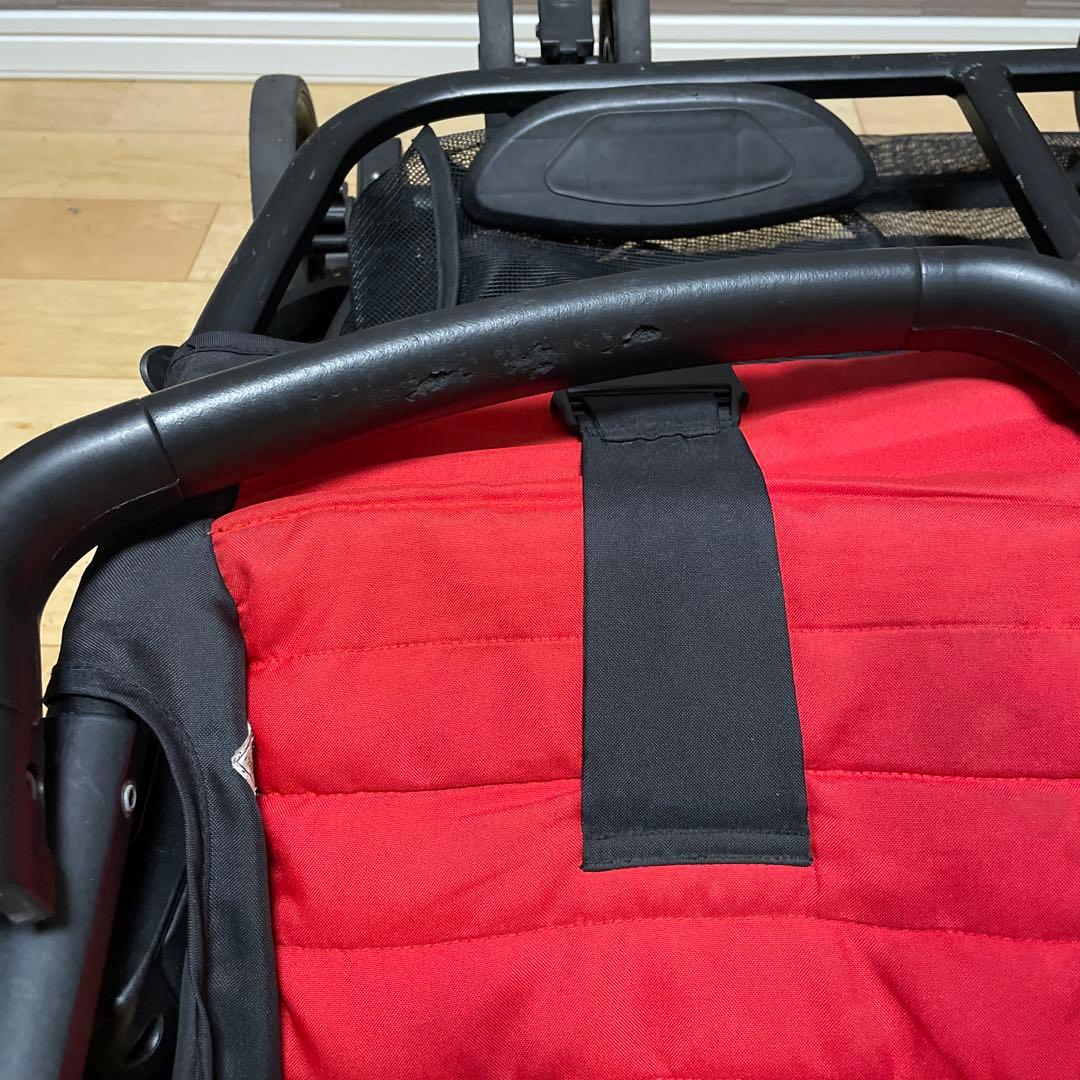 ココロンツイン　ベビーカー　レッド　双子　おまけつき