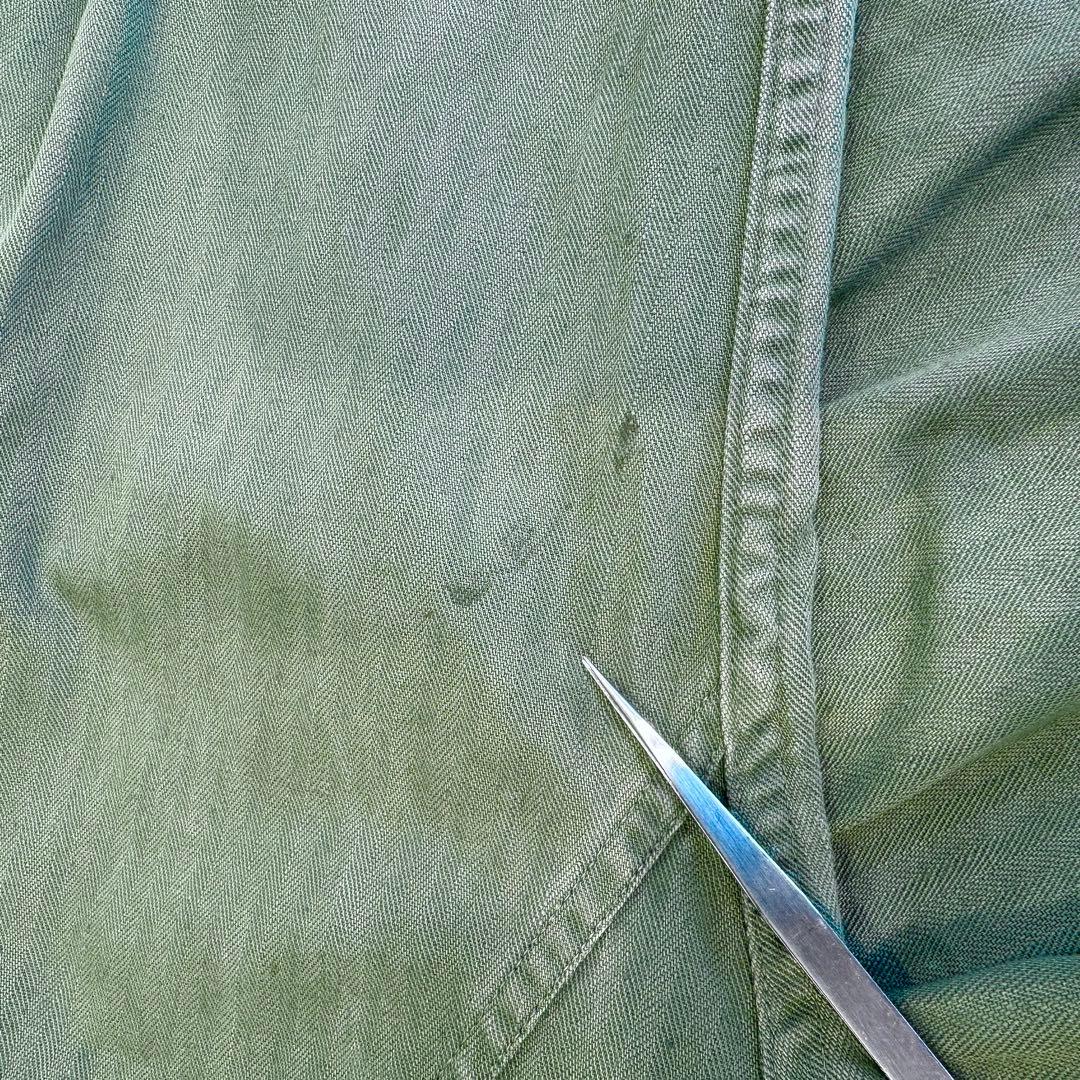 40年代 アメリカ軍 ヘリンボーンツイル ジャケット メンズ L 程 古着