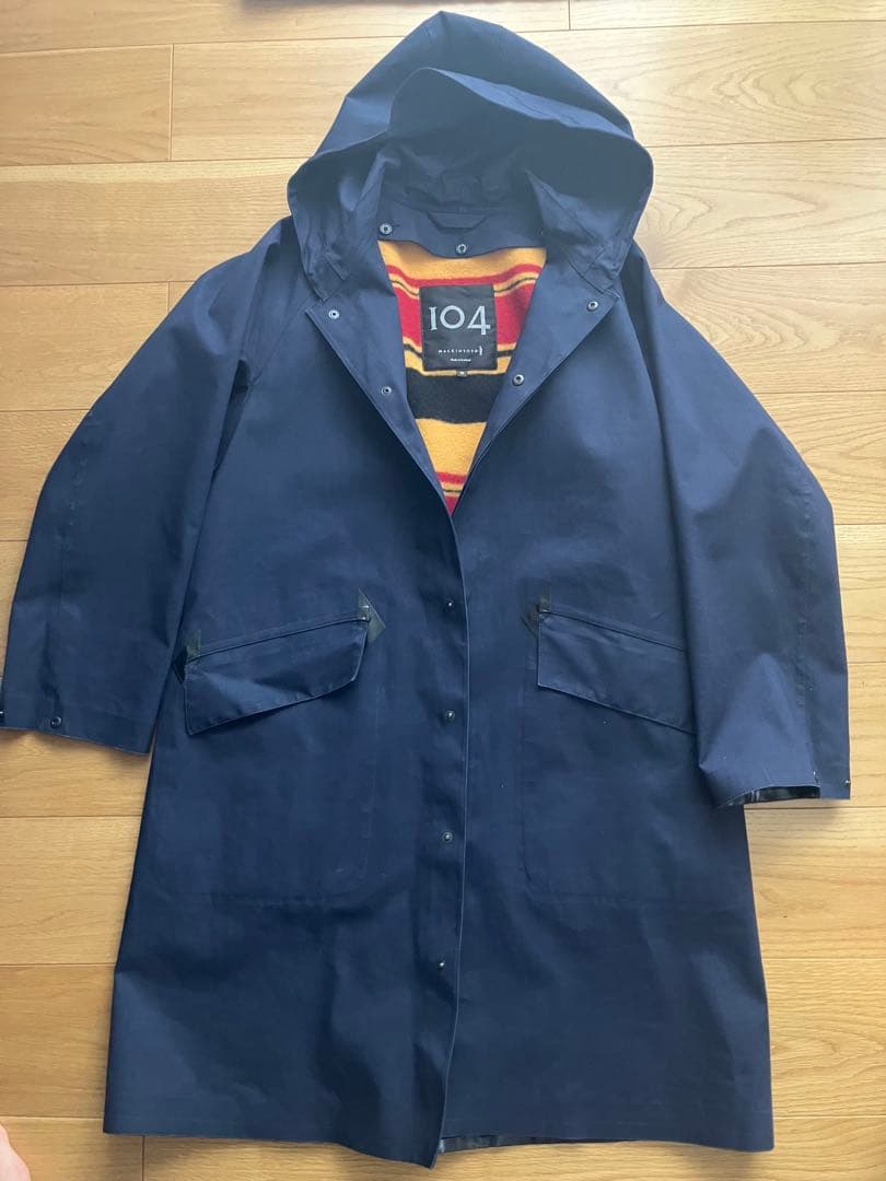 マッキントッシュ　104 ゴム引きコート　スコットランド製