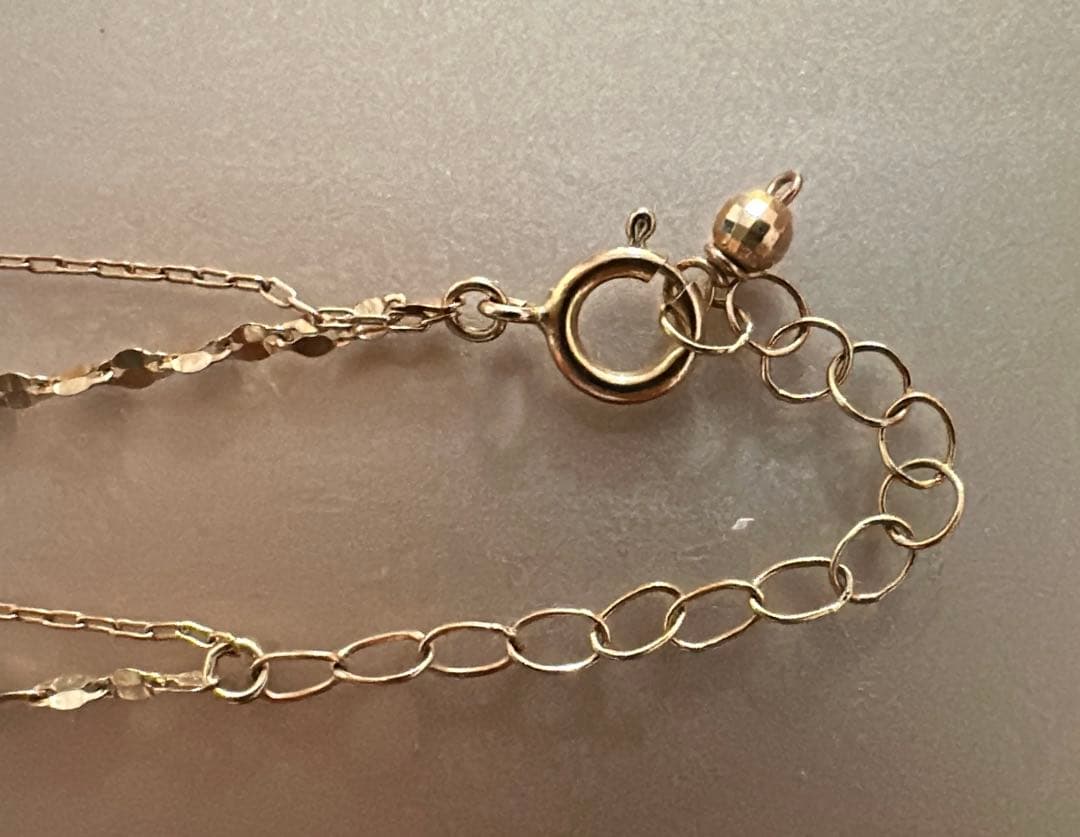 組曲　10K ピンクゴールド２連ブレスレット