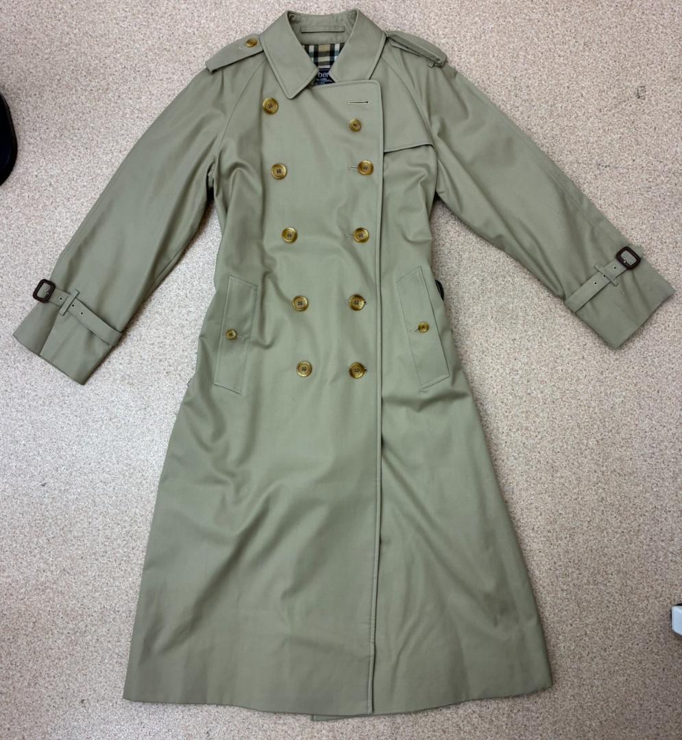 美品 Burberry バーバリー トレンチコート