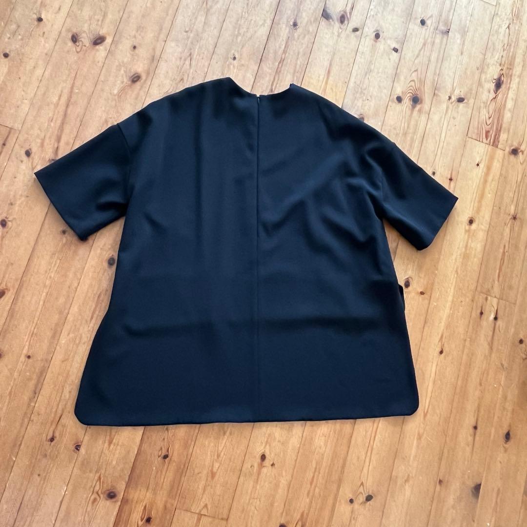 ENFOLD エンフォルド ブラック 半袖 トップス 38