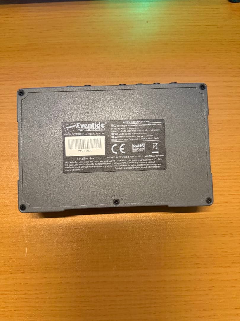 ギター Eventide TIMEFACTOR