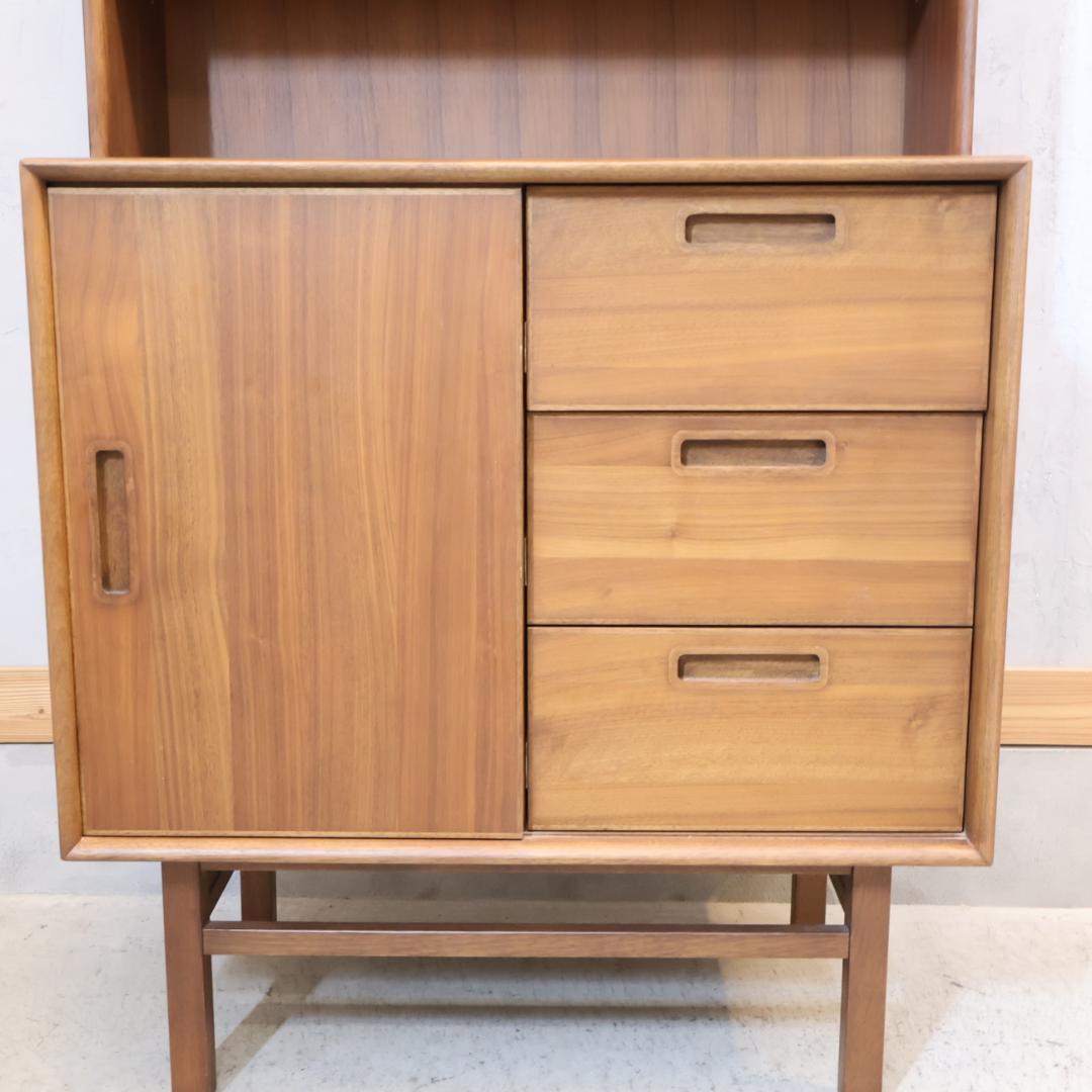 IDC OTSUKA 大塚家具 フィル ウォールナット オープンシェルフ 収納