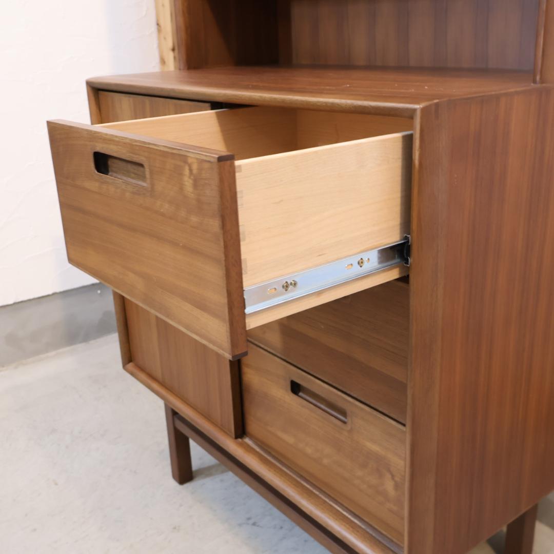 IDC OTSUKA 大塚家具 フィル ウォールナット オープンシェルフ 収納