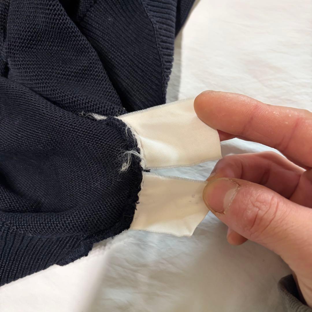 90s COMME des GARCONS HOMME カーディガン　ネイビー