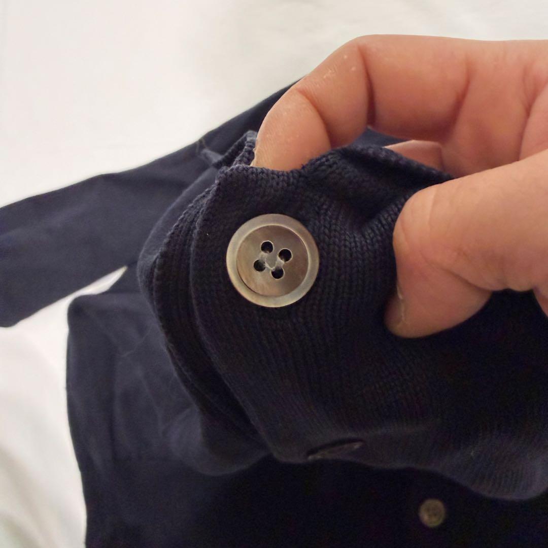 90s COMME des GARCONS HOMME カーディガン　ネイビー
